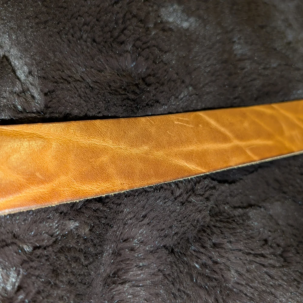Brown Leather Children's Belt